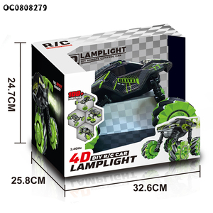 Juguetes de Carreras RC, Auto Deformable de Acrobacias de Alta Velocidad con Luces 4D - Product Image 6