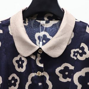 Collezione Estiva 2025: Abiti Lunghi da Donna in Chiffon Stampato Floreale Intrecciato, Stile Casual Chic, Naturali e alla Moda - Product Image 4