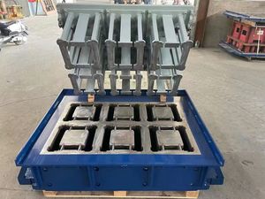 PLC thành phần cốt lõi rỗng bánh mì thấm gạch khuôn tất cả các loại Interlock khối máy làm khuôn - Product Image 4