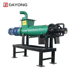 Cow Dung Water Chicken Manure Recycling And Processing Separator Machine Dewatering System Model 180