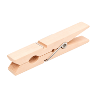 Pinzas de Ropa de Madera Ecológicas, Pinzas de Madera Resistentes para Colgar Ropa