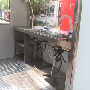 <span class=keywords><strong>Chariot</strong></span> à churros multifonctionnel populaire en aluminium avec cuisine mobile et friteuse électrique/gaz <span class=keywords><strong>pour</strong></span> snacks - Product Image 6