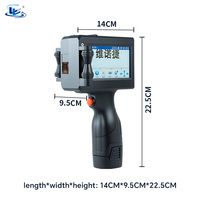 Impresora de Codificación de Inyección de Tinta Digital Portátil con Cabezal de Impresión XP600, Impresora de Códigos de Barras para Tarjetas y Flexibles para Uso Industrial