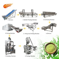 Kwaliteitsborging Moringa-bladerenpoeder productielijn Moringa-bladerenpoeder maakmachine Moringa-bladeren-droogmachine
