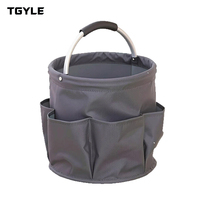 Panier de pique-nique pour le camping, pliable et portable, sac de rangement, panier de douche, usage domestique