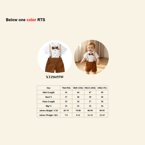 2026년 여름 아기옷 세트 신생아 남아 의류 세트 반팔 정장 면 소재 여아옷 유아복 - Product Image 2