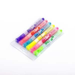 Stylo surligneur artistique à motif étoile, nouveau style, pour le bricolage (vente en gros) - Product Image 4