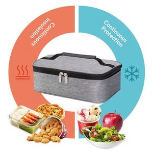 Custom Logo Portable Thermal Lunch Bag School Student Adult Small Thermal Bento Bag Men Women Insulated Lunch Bag - Product Image 4