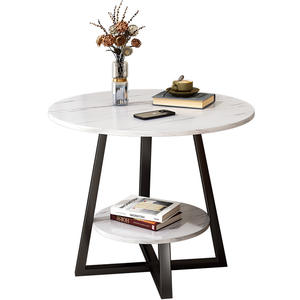 Tavolo moderno a forma di C tavolo laterale a forma di C per divano per soggiorno e camera da letto divano mobile, piccolo tavolino ad angolo - Product Image 6