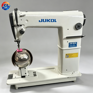 Machine à coudre industrielle JK-810 pour la fabrication de perruques, avec dispositif cylindrique pour casquettes de baseball et têtes de poupées - Product Image 1