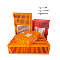 ZZ poules pondeuses en plastique dinde Cage poussin boîte de transfert poulet conteneur volaille Transport caisse