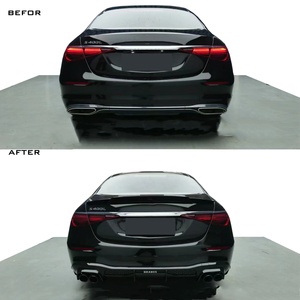 W223 Cơ Thể Kit Đối Với Mercedes Benz S <span class=keywords><strong>Class</strong></span> W223 Cho Áo Ngực-Xe Buýt Phong Cách Phí<span class=keywords><strong>a</strong></span> Trước Cản Sau Cản Bên Váy Bánh Xe Vòm - Product Image 6