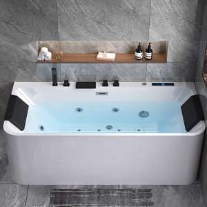 自立型アクリルWhirlpool Spa <span class=keywords><strong>Tub</strong></span> Air Jetted Hydromassag新デザイン埋め込み型ジェットバスルーム付き - Product Image 1