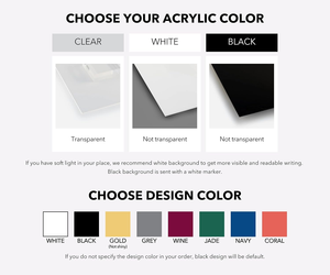 Calendario Magnético de Borrado en Seco para Refrigerador, Planificador Personalizado 2026, Mensual, Acrílico de Alta Transparencia, 3mm de Grosor, Regreso a Clases, Multipiezas - Product Image 2