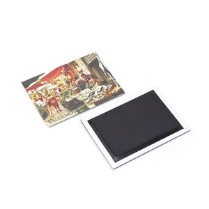 Vente directe usine : Accessoires pour badges en carton, autocollants aimantés carrés pour réfrigérateur - Product Image 4