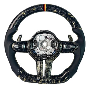 Volant de voiture en fibre de carbone forgée pour BMW E90 E92 F02 F32 F80 F82 F20 F35 F06 F10 F18 F30 320i 330i 520i 530i 740i <span class=keywords><strong>640i</strong></span> - Product Image 1