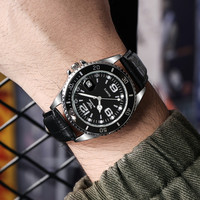 Mode bracelet en acier de haute qualité montres de luxe pour hommes en gros classique en cuir montre d'affaires Quartz hommes