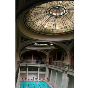 Grande lanterne de toit en verre, pièces, avec ouverture de la Ventilation pour piscines, approvisionnement de fabrication, motifs personnalisés, dôme en verre - Product Image 4