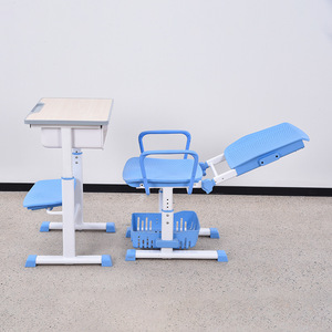 Starlight School <b>Desks</b> And Chairs Height Adjustable <b>Foldable</b> With Storage For Students - Product Image 3