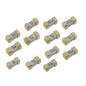 0452001. Fusible Cerámico de Montaje Superficial Original de la Marca MRL, Tubo de Fusible <span class=keywords><strong>LFT</strong></span> 1A 125V de Fusión Lenta Retardada - Product Image 1