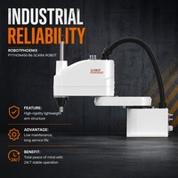 Lengan Robot Scara Otomatis yang Dapat Disesuaikan, Kontrol Servo Baru untuk Tugas Perakitan