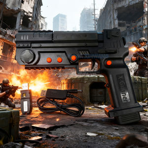 Pistola de Luz USB Inalámbrica con Botón Localizador Infrarrojo para 1 a 10 Jugadores PC <span class=keywords><strong>MAME</strong></span> X-GUNNER Máquina de Juegos de Disparos <span class=keywords><strong>Arcade</strong></span> DIY - Product Image 6