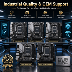 JGINYUE Mini-<span class=keywords><strong>ITX</strong></span> Motherboard AM4 AM5 DDR4 DDR5 M.2 NVMe Gaming Desktop Mainboard B350I B450I B550I B650I B850I Serie - Product Image 3