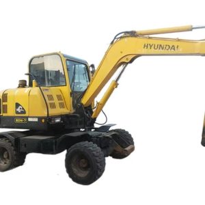 Excavadora Hyundai usada en buen estado, excavadora de segunda mano R60W con orugas de segunda mano a la venta en Shanghai - Product Image 1