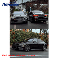Kit de mise à niveau de l'intérieur du tableau de bord de la voiture pour Mercedes Benz Classe S W221 vers le style W222