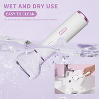 Tondeuse Électrique Portable 5-en-1 Rechargeable USB pour Poils du Nez, Aisselles, Épilation Intime et Sourcils – Usage Domestique