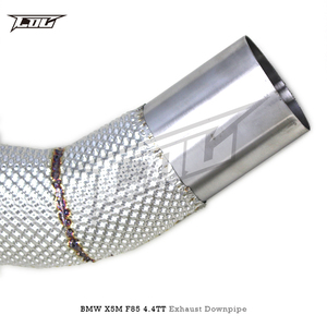 ท่อไอเสียสแตนเลสตรงจากโรงงานสำหรับ BMW X5M/X6M F85/F86 4.4TT ปี 2015-2019 ระบบไอเสีย Boska แบบ Free Flow - Product Image 4