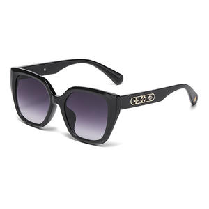 Nuevas gafas de sol polarizadas con montura grande estilo ojo de gato para mujer, protección UV400 antirreflejos, montura de PC, lentes TAC clase 2. - Product Image 4