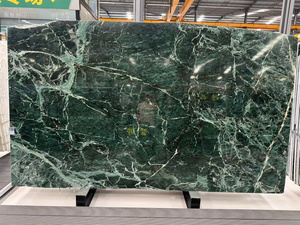 Dalle de marbre Verde Alpi, style europé<span class=keywords><strong>en</strong></span> moderne, comptoir <span class=keywords><strong>en</strong></span> <span class=keywords><strong>granit</strong></span> vert de luxe léger pour cuisine, surface polie - Product Image 5