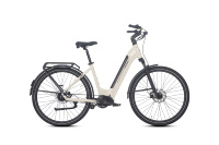 Sepeda Listrik Kota dengan Motor Mid-drive Ananda, Sistem Belt Karbon 3-Kecepatan Otomatis Cerdas, Sensor Torsi, Baterai 36V15Ah