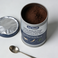 Poudre de testostérone de haute qualité – Complexe énergétique masculin à base de plantes pour hommes adultes – 100g – Marque privée – Boost