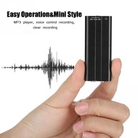 Petit enregistreur vocal numérique QZT et mini lecteur MP3 dans un enregistreur audio
