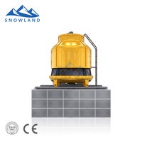 Machine à glace en blocs à refroidissement direct Snowland 15 tonnes, compresseur Hanbell, 15T/jour, industrielle, OEM ODM, pompe PLC, directement de l'usine