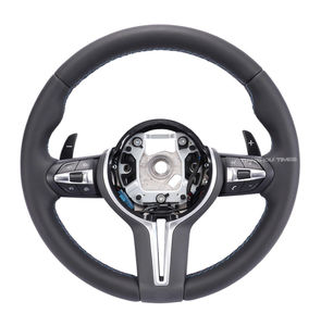 Volante deportivo estilo CS completo Alcantara <span class=keywords><strong>M</strong></span> compatible con <span class=keywords><strong>BMW</strong></span> M3 M4 M5 M6 X6 X7 <span class=keywords><strong>X8</strong></span> F01 F06 F10 F11 F15 F20 F22 F30 F32 - Product Image 6