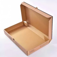 Boîtes d'emballage pour pizza en carton ondulé personnalisées, revêtement UV, gaufrage, résistantes à la graisse, carton isotherme pour livraison de nourriture