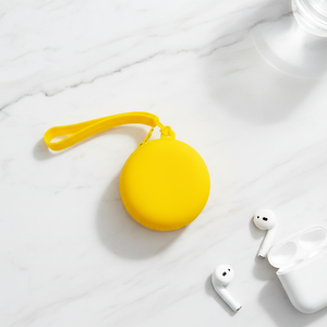 Customized Color Logo Durable Portable Reusable Silicone Earphone <b>Storage</b> <b>Bag</b> for Storing Cards and Small Items - Product Image 1