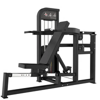 Nueva llegada de gimnasio comercial multifuncional pecho hombro prensa máquina precio de fábrica placa cargada espalda equipo de ejercicio