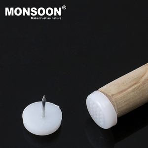 Glissières <span class=keywords><strong>de</strong></span> meubles en acier et plastique pour pieds <span class=keywords><strong>de</strong></span> <span class=keywords><strong>table</strong></span>, protecteurs <span class=keywords><strong>de</strong></span> pieds <span class=keywords><strong>de</strong></span> <span class=keywords><strong>table</strong></span>, glissières à ongles 18mm/22mm, réduction du bruit pour canapé et <span class=keywords><strong>table</strong></span> - Product Image 3