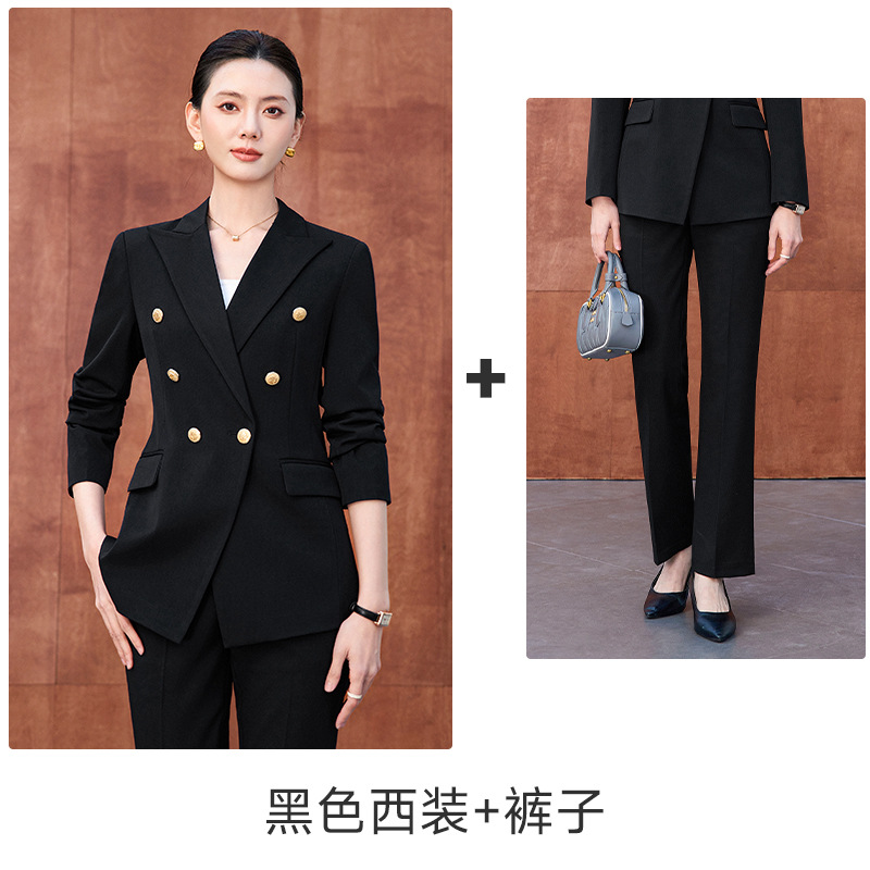 Black suit pants