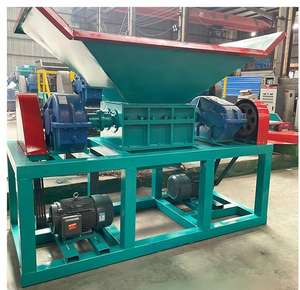 Trituradoras de doble eje de cartón con grumos de plástico de alambre eléctrico de China - Product Image 6