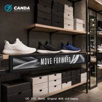 Écran LCD ultra-lumineux pour étagère, écran TFT LCD grand format pour centres commerciaux et vitrines