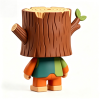 Figurine d'art créative Stumpie Tree Stump Boy, objet de collection culturel pour la décoration et les cadeaux promotionnels