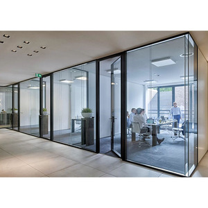 Lửa đánh giá phân vùng tường kính mờ hệ thống phân vùng kính tái sử dụng cho văn phòng bệnh viện trường xây dựng thương mại - Product Image 3