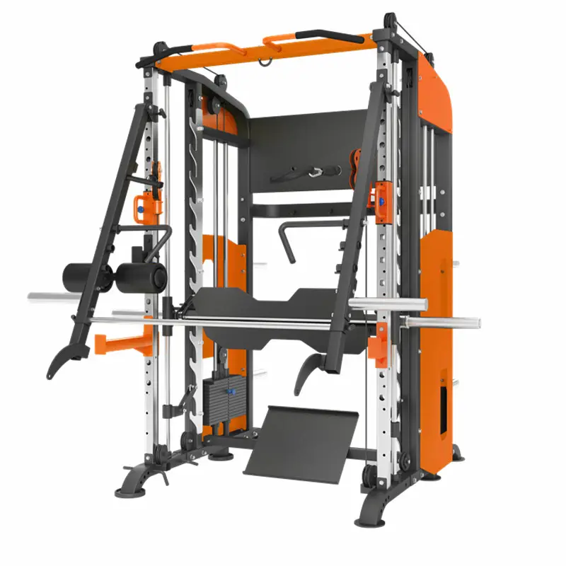 Commercial Gym Multi function Equipment Smith Machine Fitness Manufacturer Factory Direct Supply Sport Machine Multi Gym Fitness