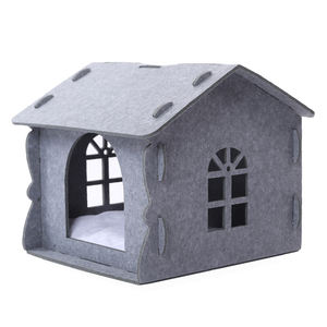 Hoopet-cama <span class=keywords><strong>Triangular</strong></span> plegable para perros y gatos, para interior, directa de fábrica - Product Image 1