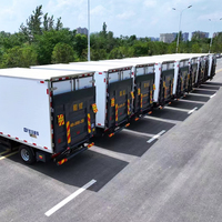 Plateforme élévatrice mobile pour conteneurs de camions, rampe de chargement inclinée pour chariot élévateur, rampe de chargement hydraulique pour camion
